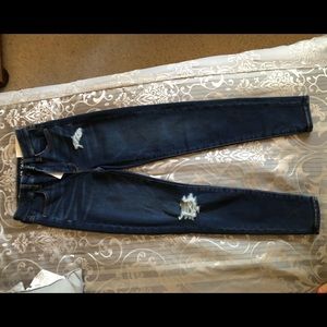 AE super high rise jeggings